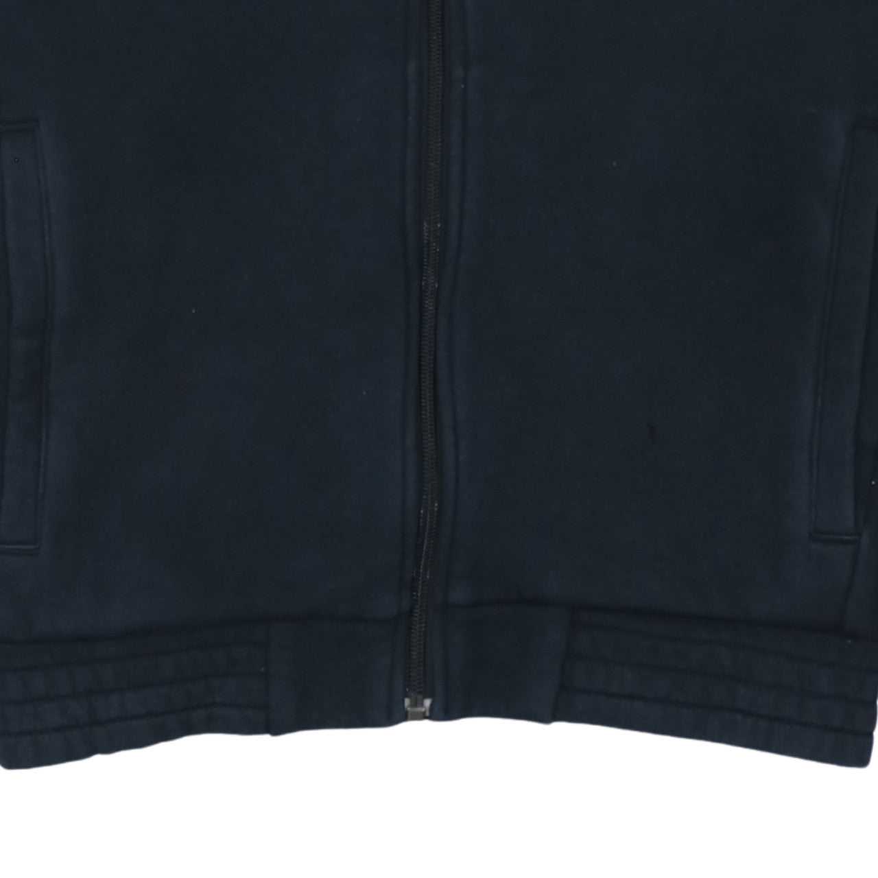Adidas Men's Black Full Zip Hoodie Size S Fleece Sportswear
