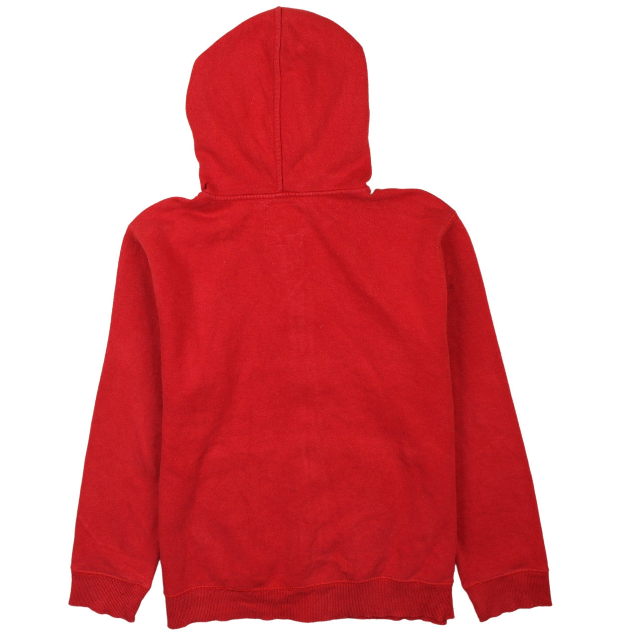 Nautica Teens Red Full Zip Hoodie Sweatshirt Size 14/16 Cotton Blend