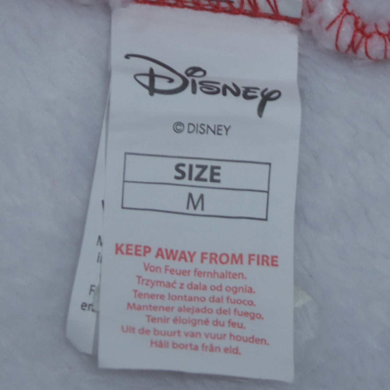 Disney Women Pink Stitch Polka Dot Fleece Nightshirt Top Size 10-12