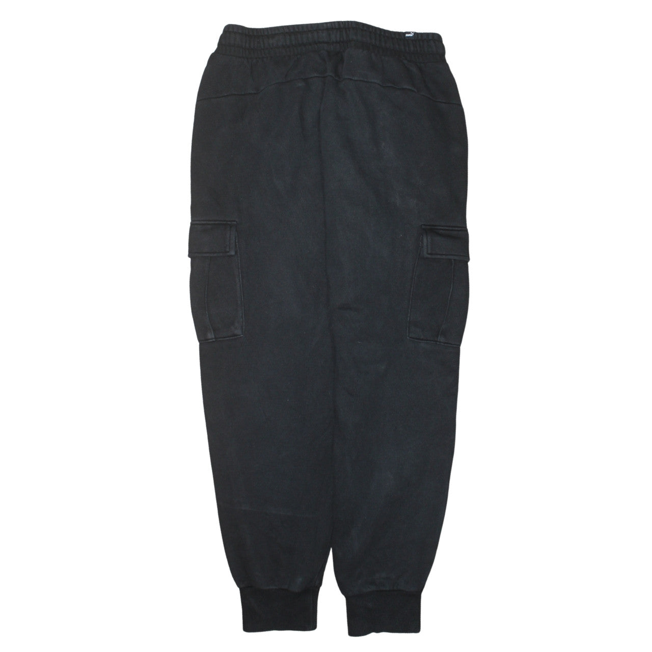 Puma Men's Black Cargo Jogger Trousers Size M Regular Fit