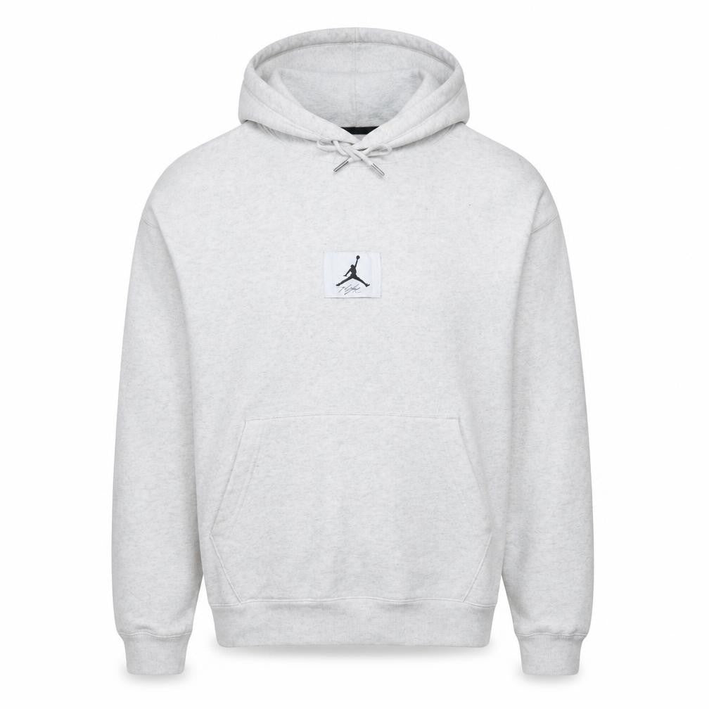 Jordan Men's Grey Pullover Hoodie Medium Logo Sportswear