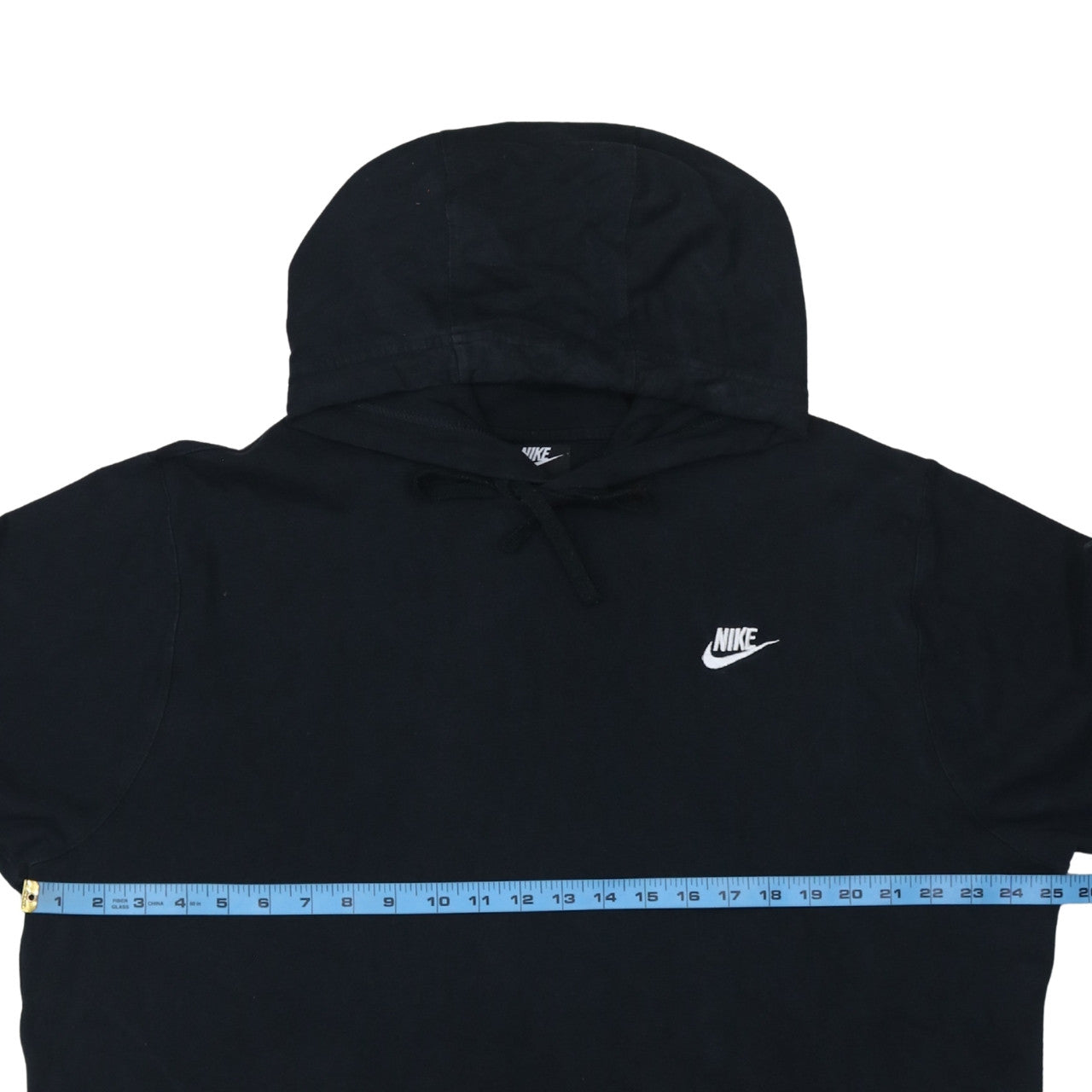 Nike Men's Black XL Pullover Hoodie Lightweight Cotton Sportswear