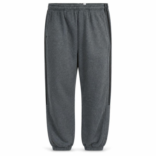 Front view of Fila Men's Grey Jogger Sweatpants S Regular Fit Comfortable Trousers