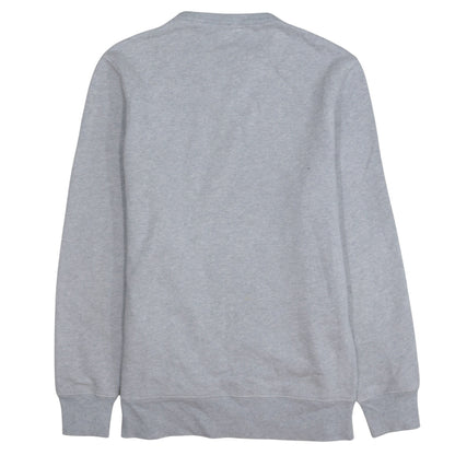 Levi's Mens Grey Sweatshirt S Regular Fit Crew Neck Logo Pullover