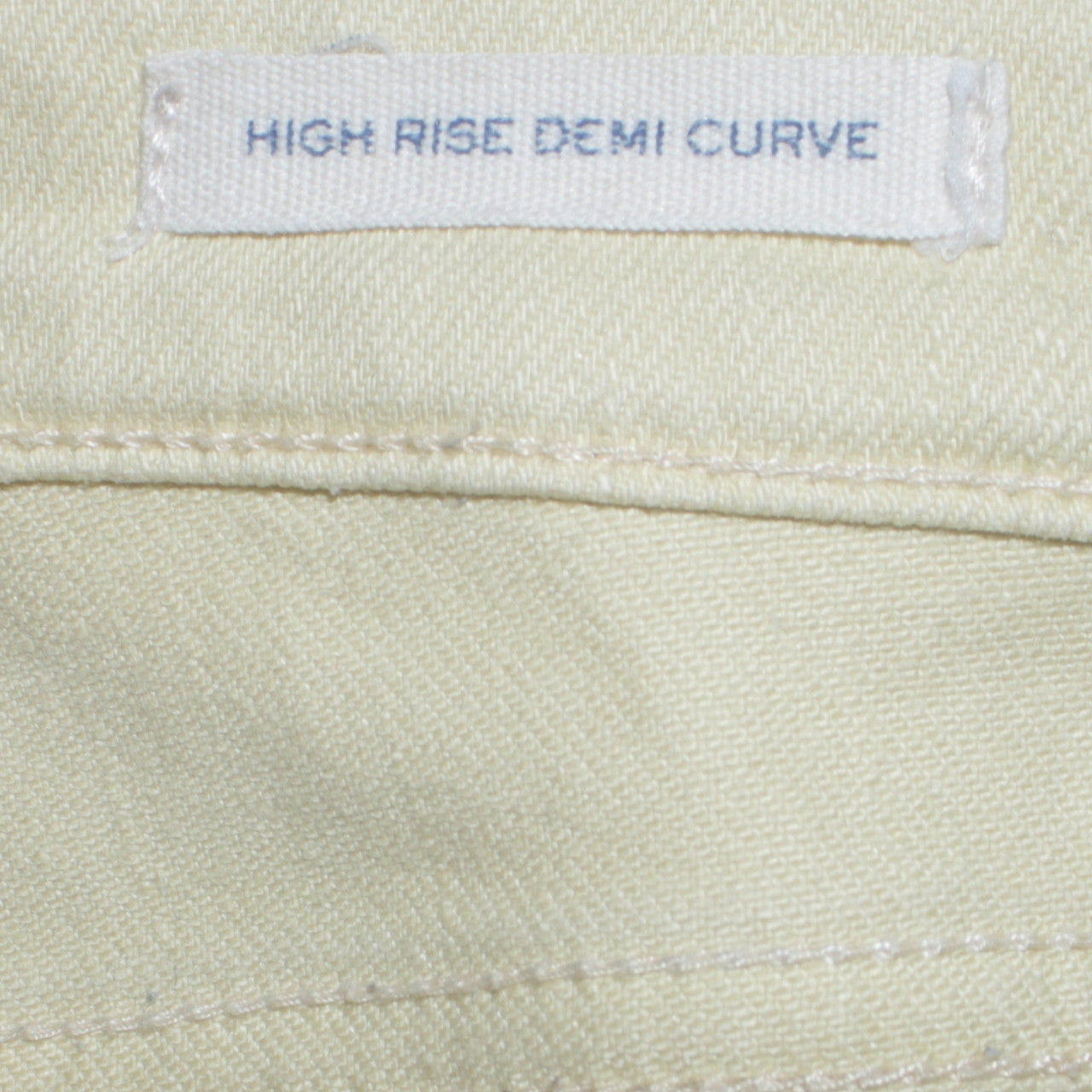 Levi's Women's Beige High Rise Demi Curve Straight Jeans Size 31