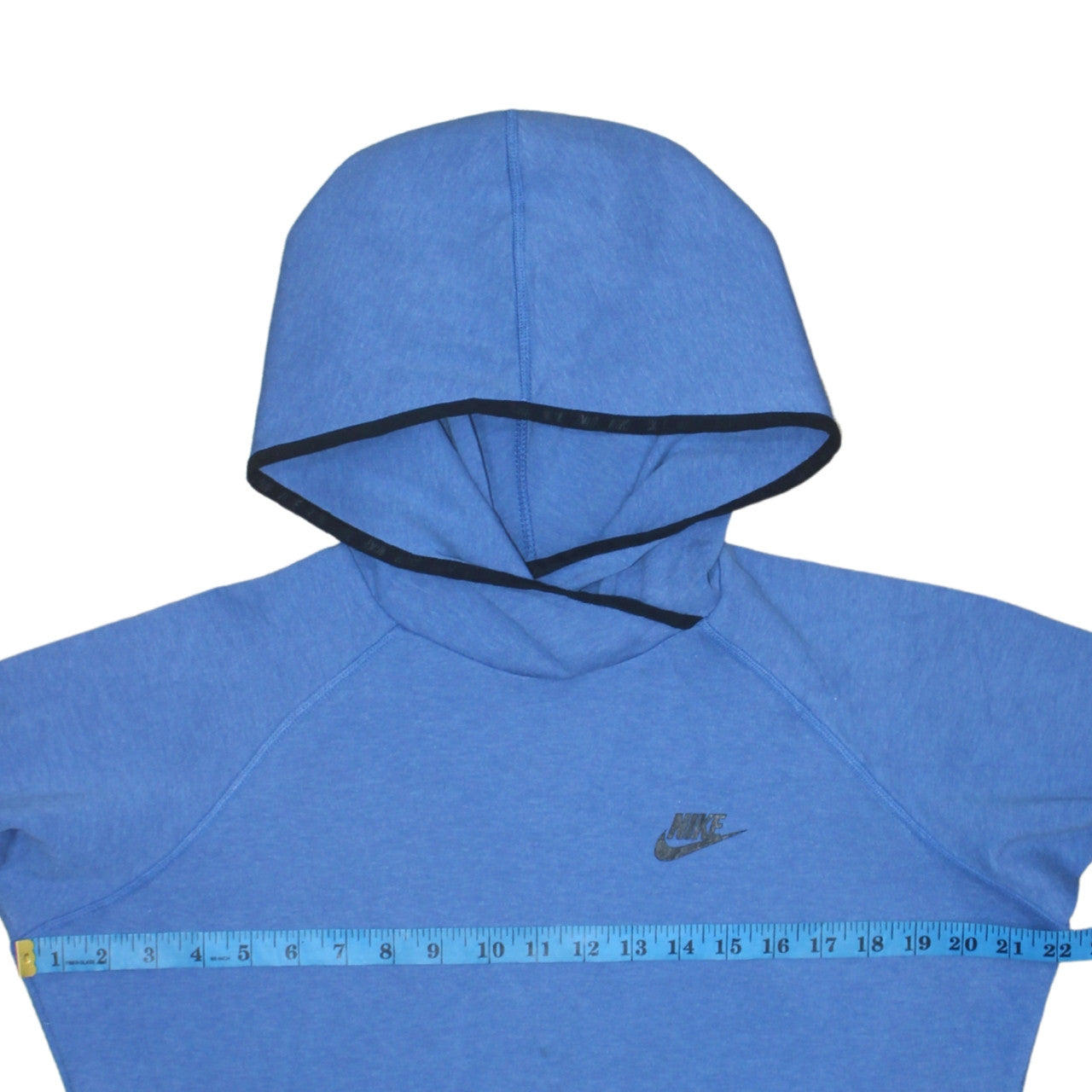 Nike Men's Blue Pullover Hoodie Size L Lightweight Sportswear