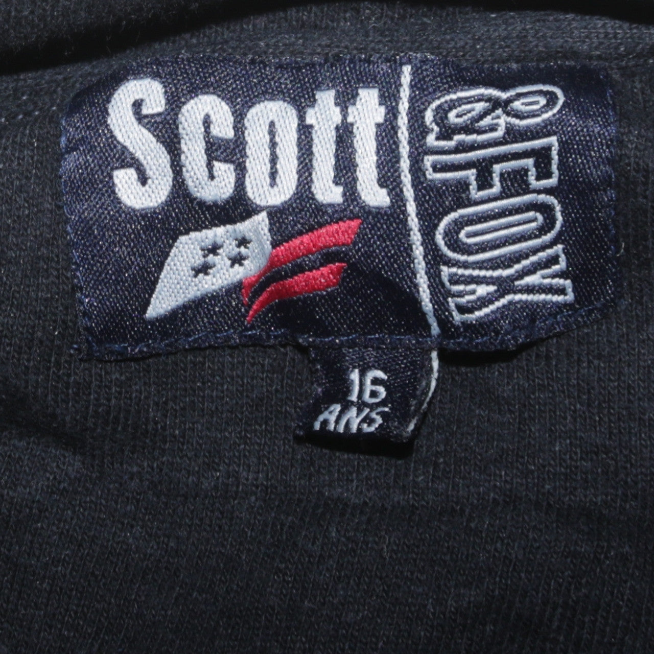 Scott & Fox Boys Black Crew Neck Pullover Sweatshirt Size 16 Years