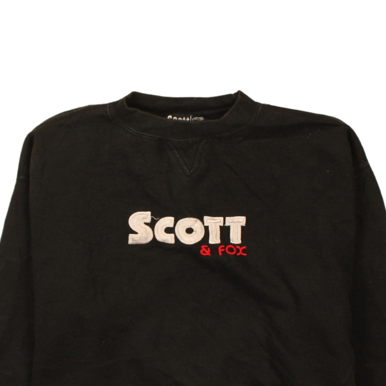 Scott & Fox Boys Black Crew Neck Pullover Sweatshirt Size 16 Years