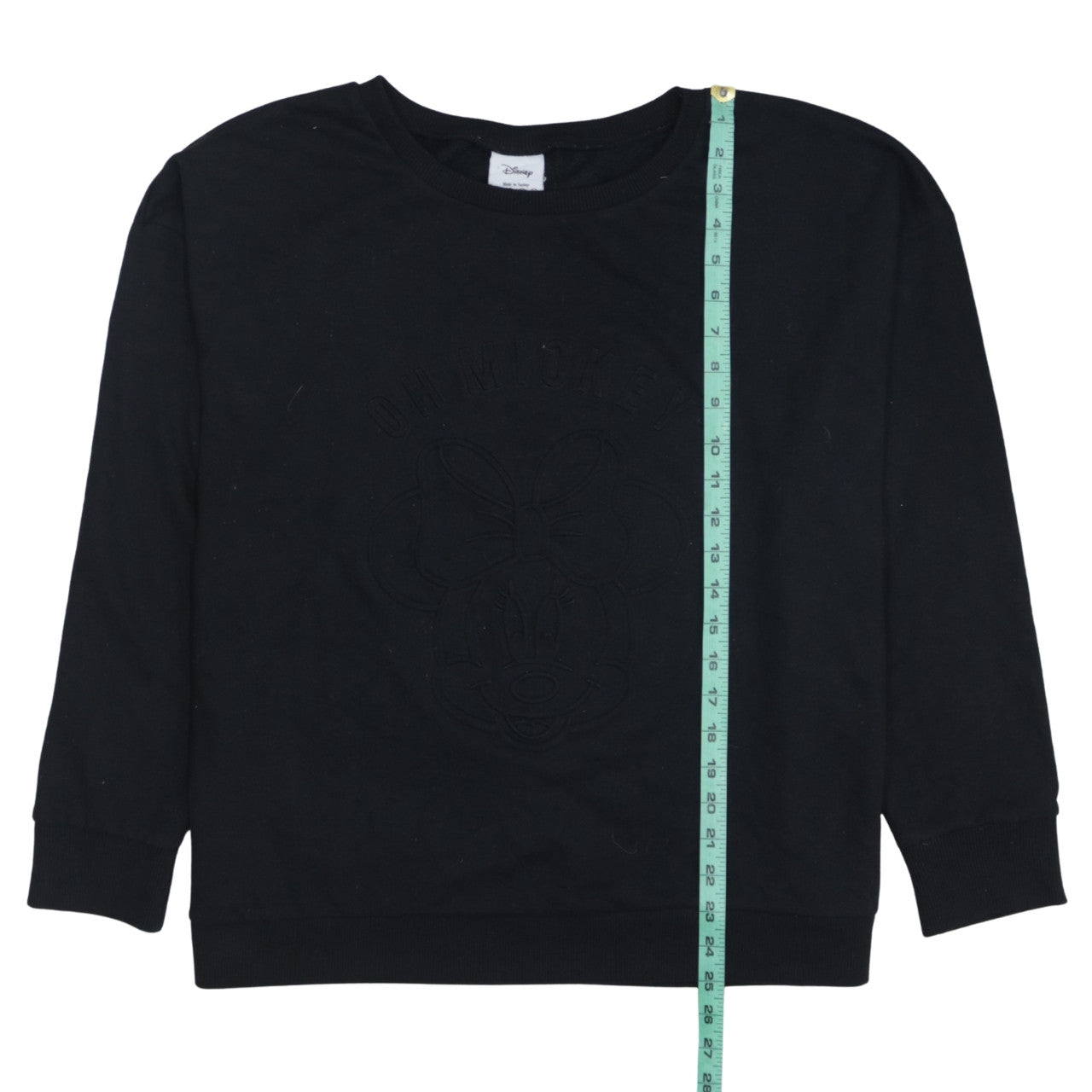 Disney Atmosphere Women's Black Minnie Mouse Sweatshirt Size 20