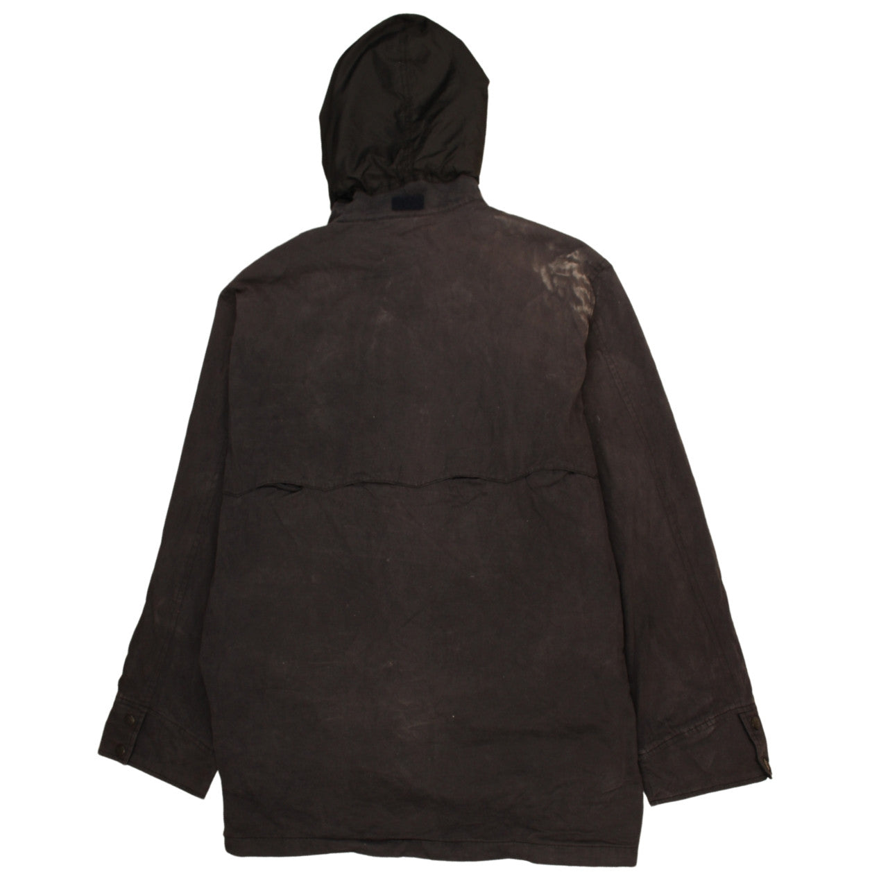 GANT Men's Brown 2XL Hooded Cotton Parka Coat