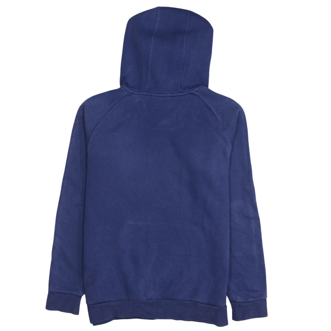 Adidas Boys Blue Pullover Hoodie 13-14 Years Cotton Blend Sportswear