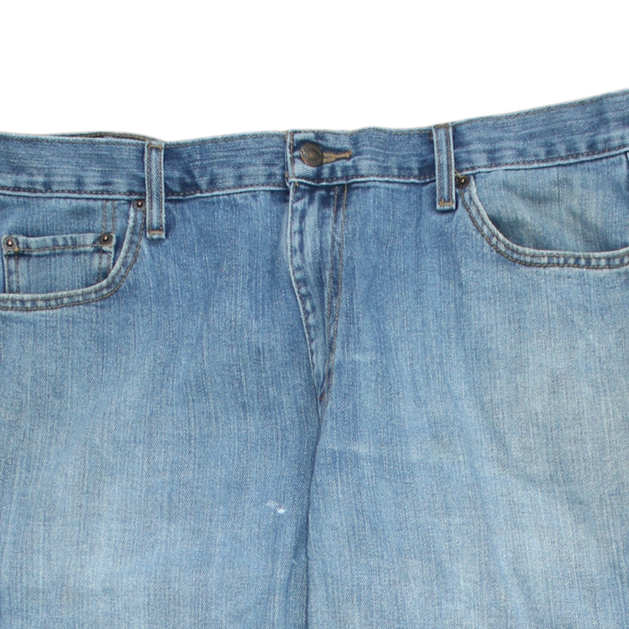 Levi Strauss Authentics Men's Blue Straight Jeans W36 L30 Cotton Denim