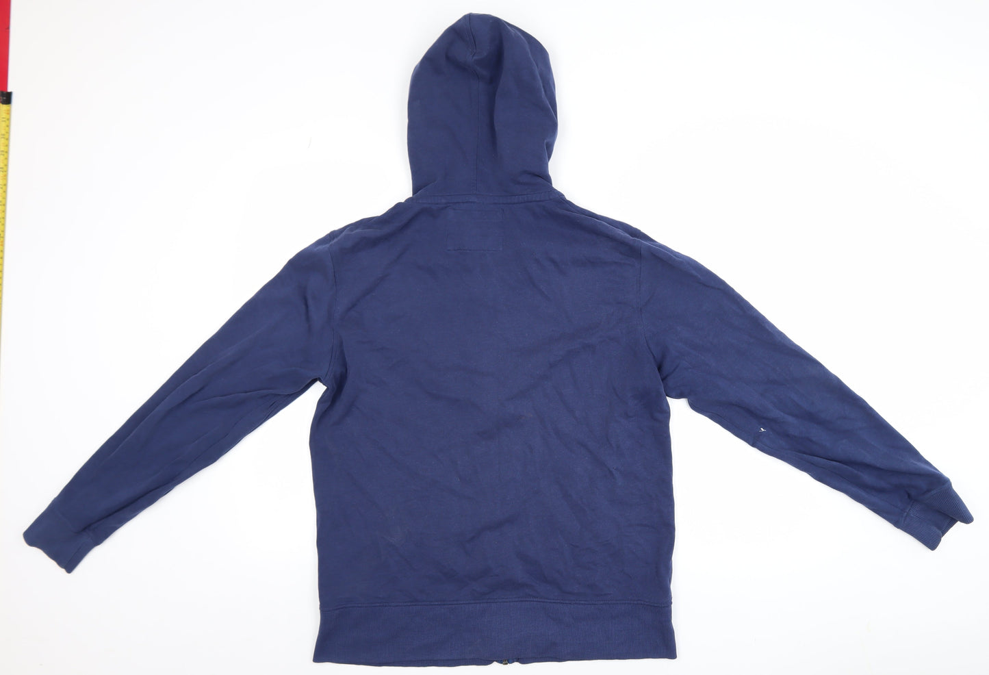 FatFace Mens Blue Full Zip Hooded Jacket Size M Cotton Blend