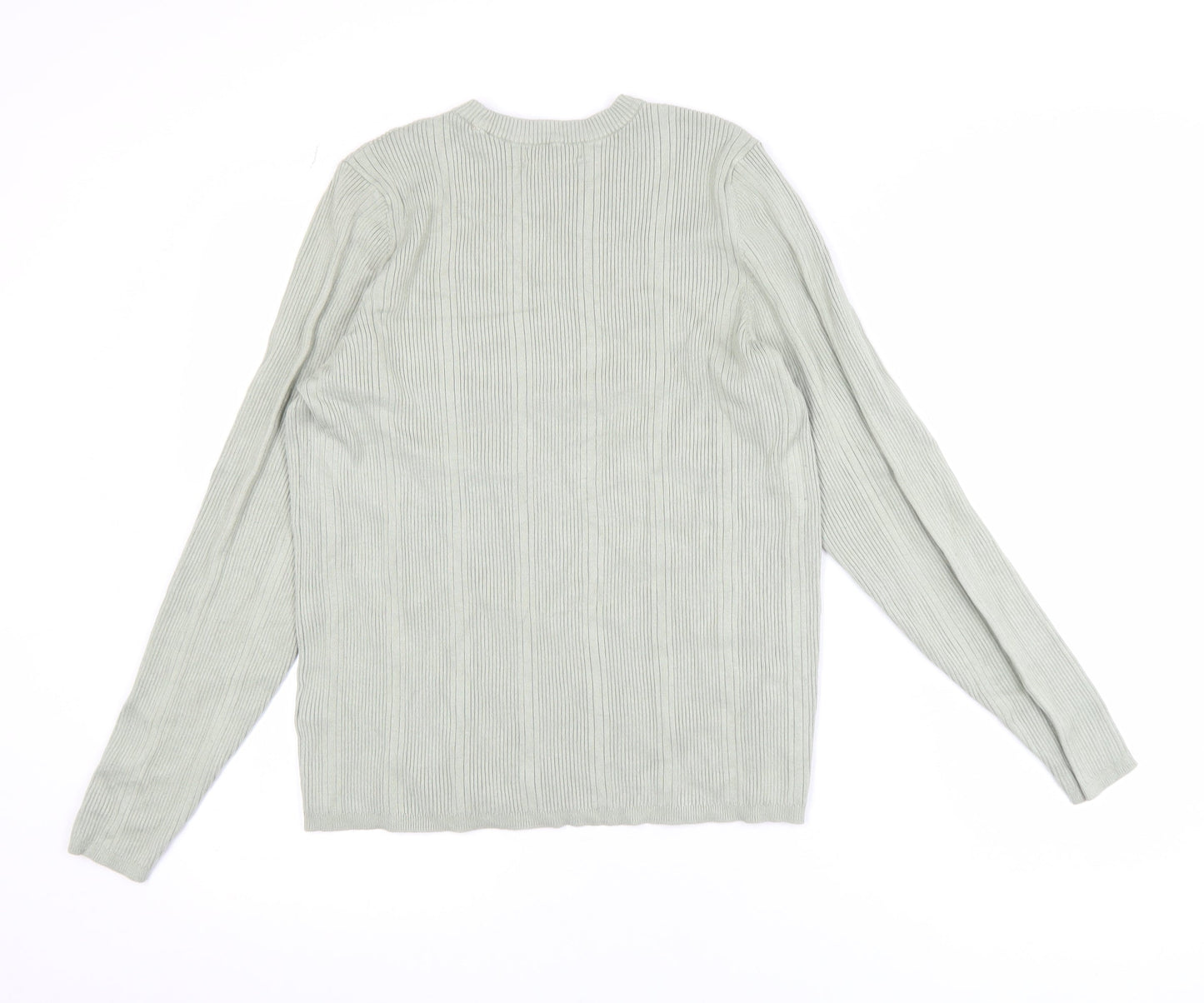 Marks and Spencer Women’s Green Knit Long Sleeve Top Size 18