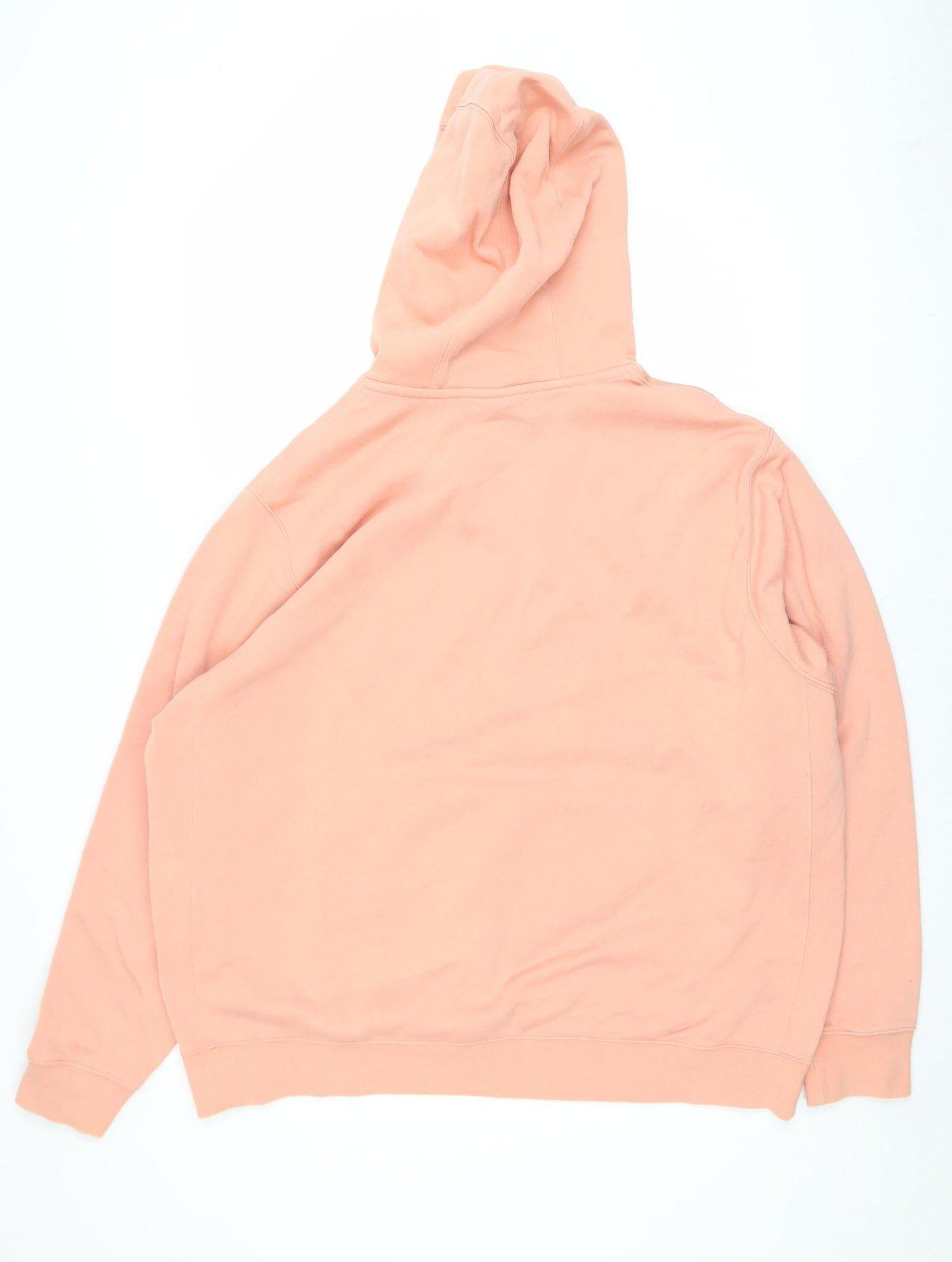 Nike Men's Pink Pullover Hoodie XL Regular Fit Cotton Fleece
