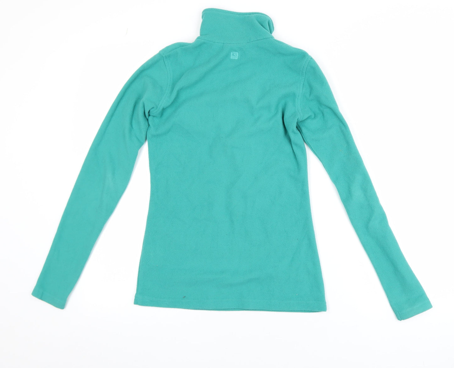 Mountain Warehouse Womens Green XXS 1/2 Zip Fleece Pullover Sweatshirt