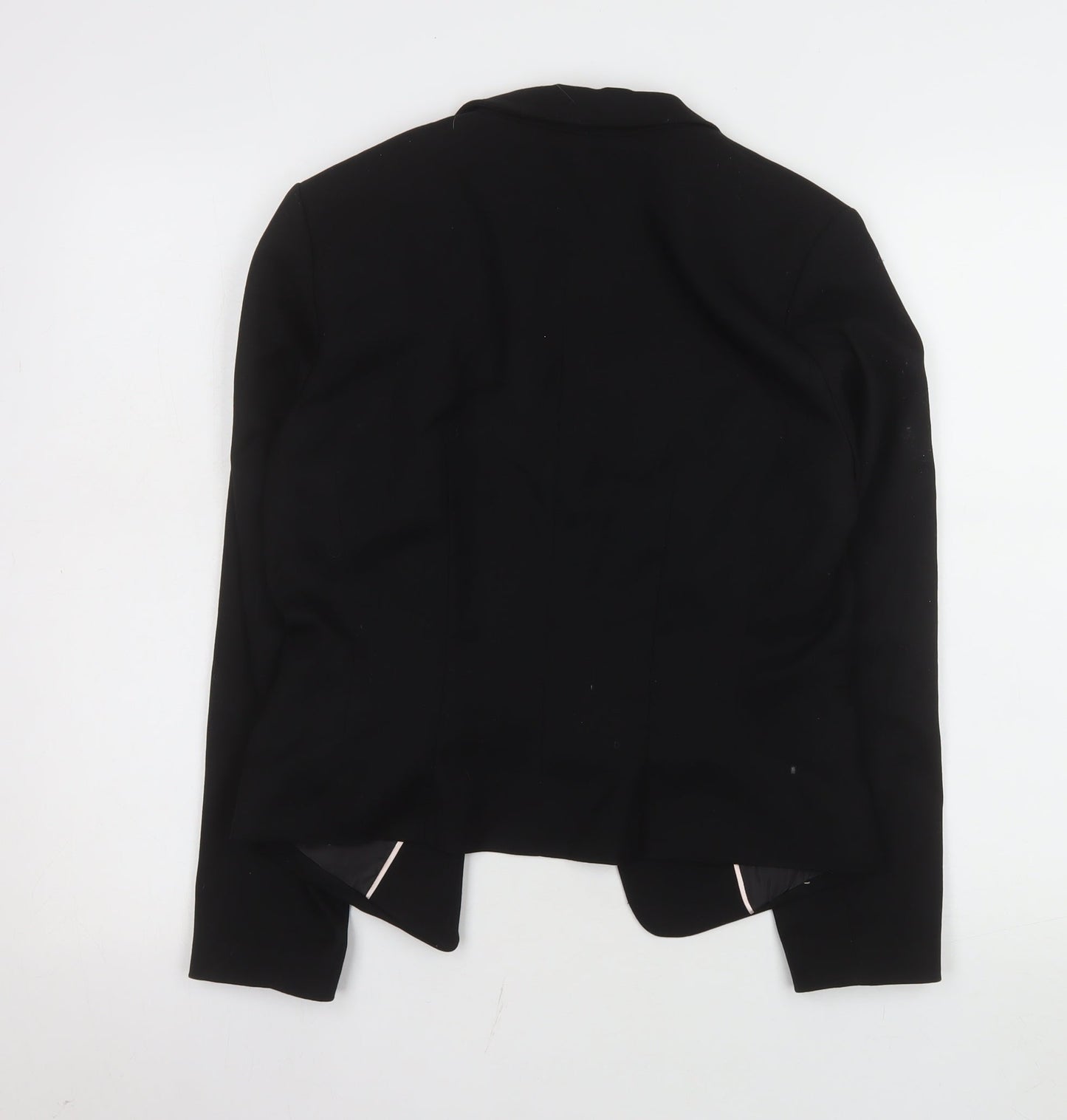 H&M Women's Black Blazer Jacket Size 12 Classic Workwear