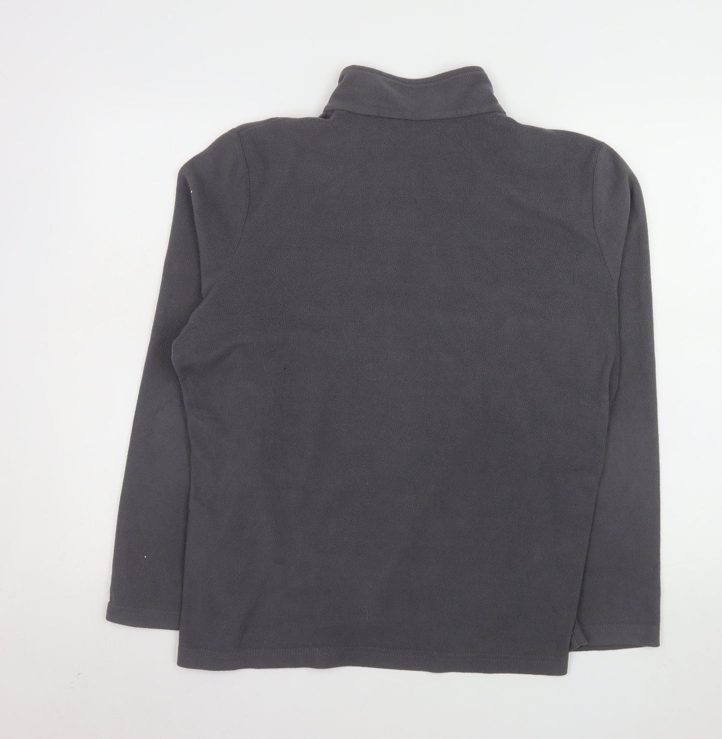 Regatta Great Outdoors Women’s Grey Fleece Pullover UK 18 1/4 Zip Sweatshirt