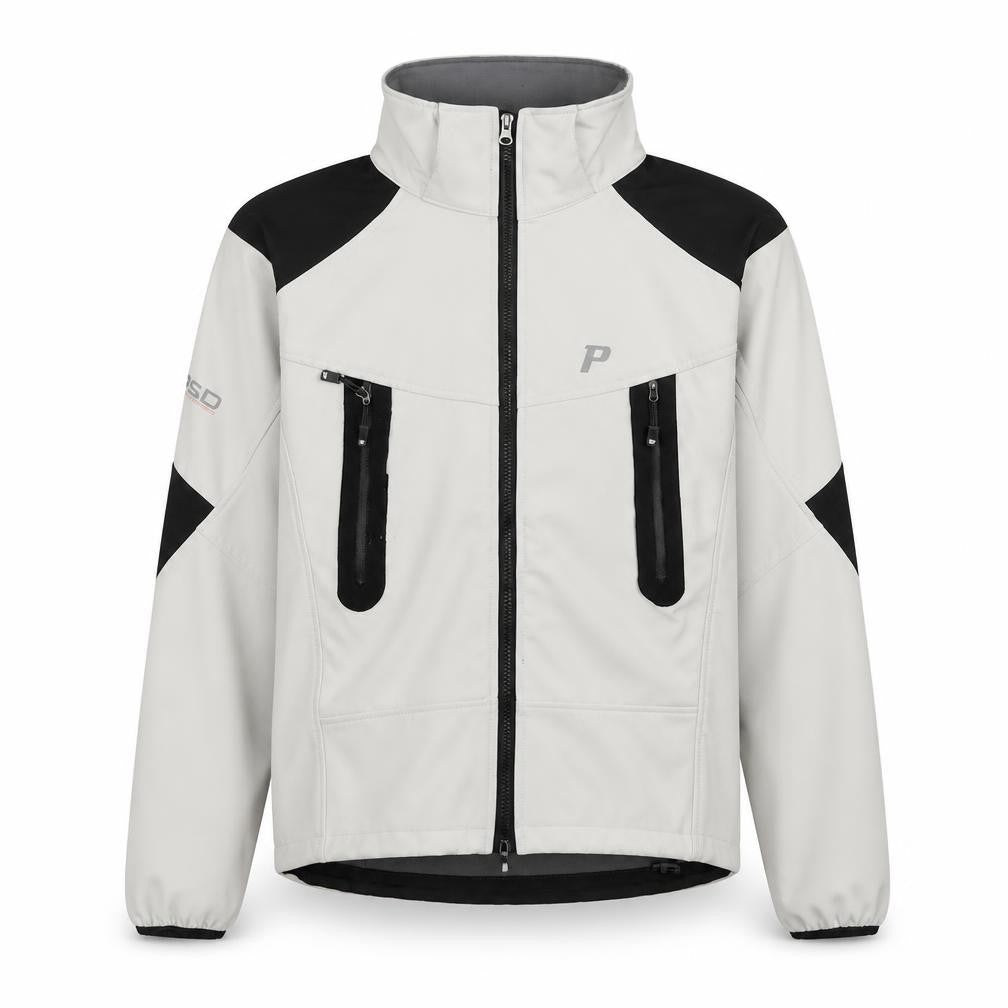 Peak Performance Men Grey Softshell Outdoor Jacket Size S