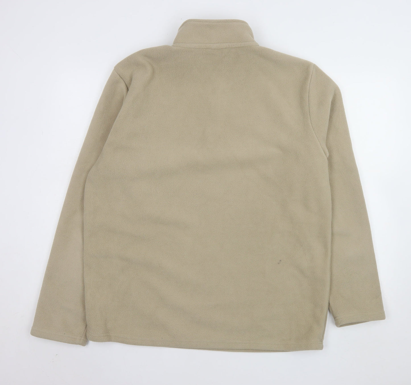 Eikeland Oakspirit Men's Beige Fleece 1/4 Zip Sweatshirt XL