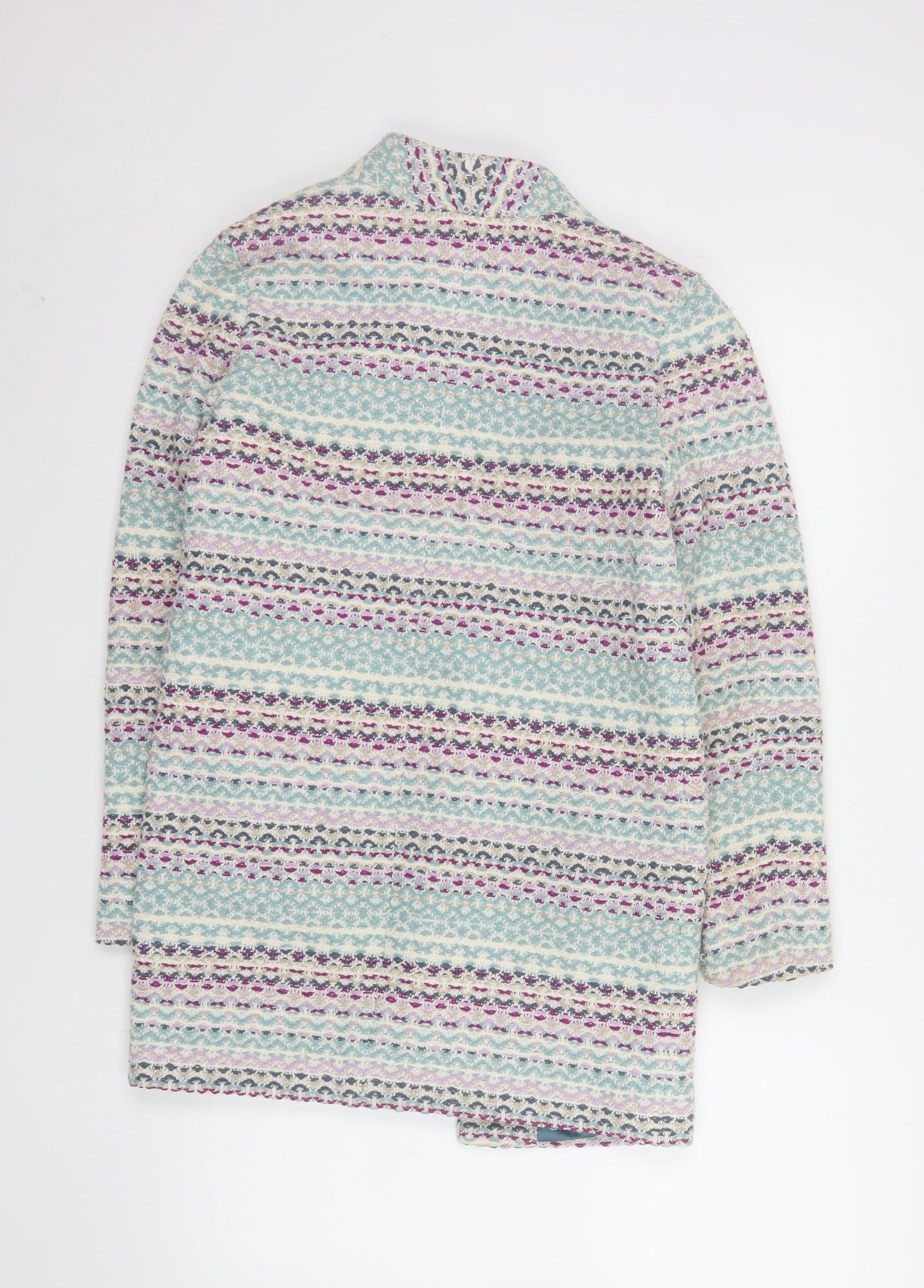 Esprit Women’s Multicoloured Tweed Mid-Length Coat XS