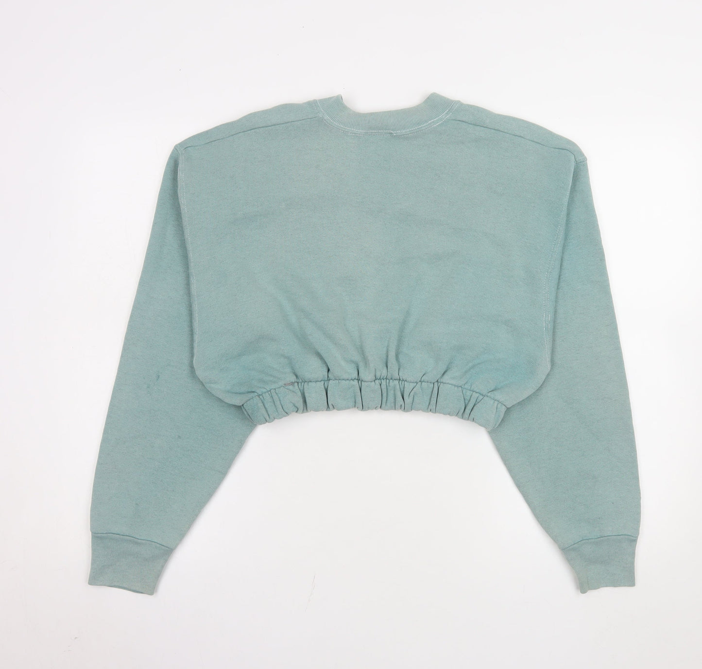 Pro Player Women’s Green Atlanta Braves Cropped Sweatshirt Size L