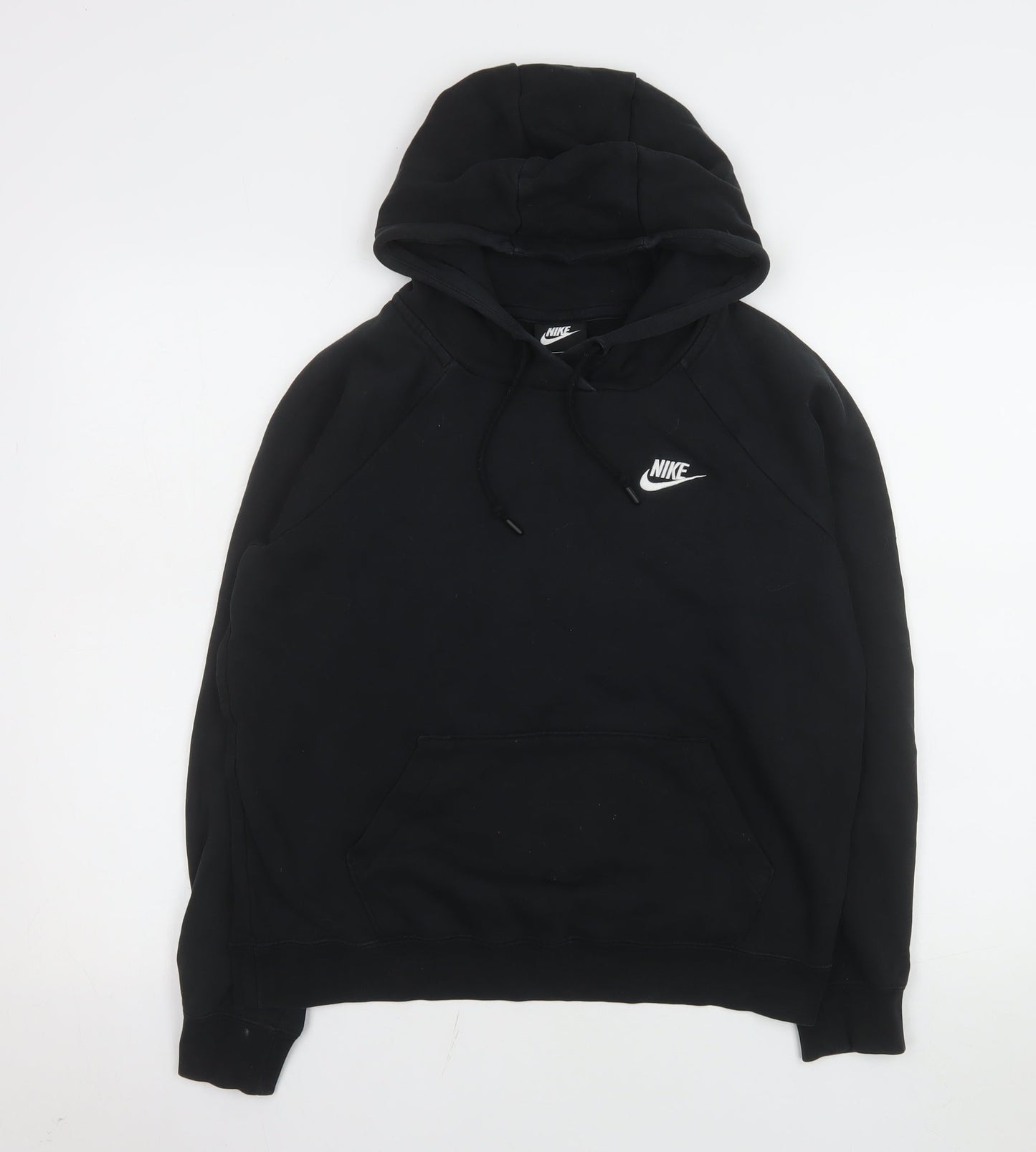 Nike Men's Black Pullover Hoodie Small Regular Fit Sports Fleece