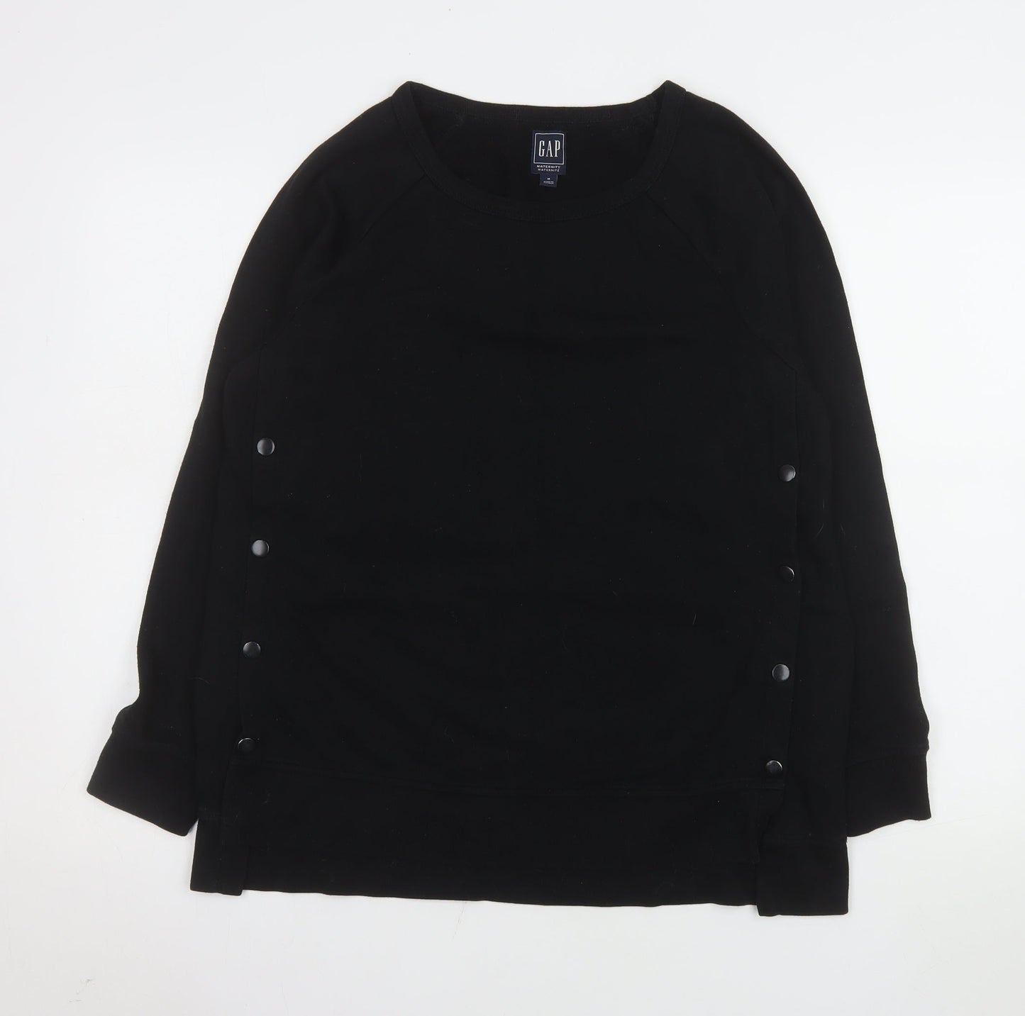GAP Maternity Black Medium Pullover Sweatshirt Womens M