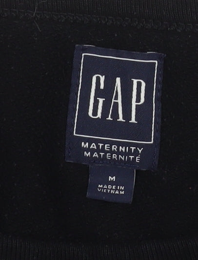 GAP Maternity Black Medium Pullover Sweatshirt Womens M