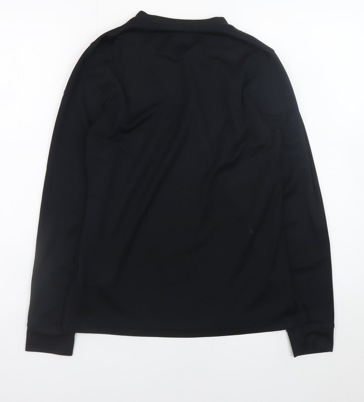 Campri Womens Black Long Sleeve Athletic Top Size 12 UK