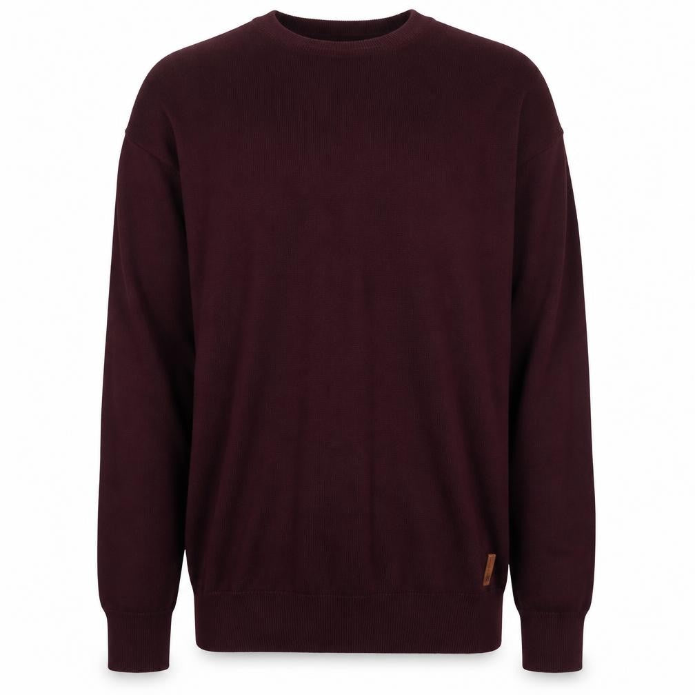 Ben Sherman Men's Red 2XL Cotton Crew Neck Pullover Jumper