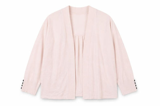 Wallis Womens Pink XL Cardigan Lightweight Open Knit Jumper