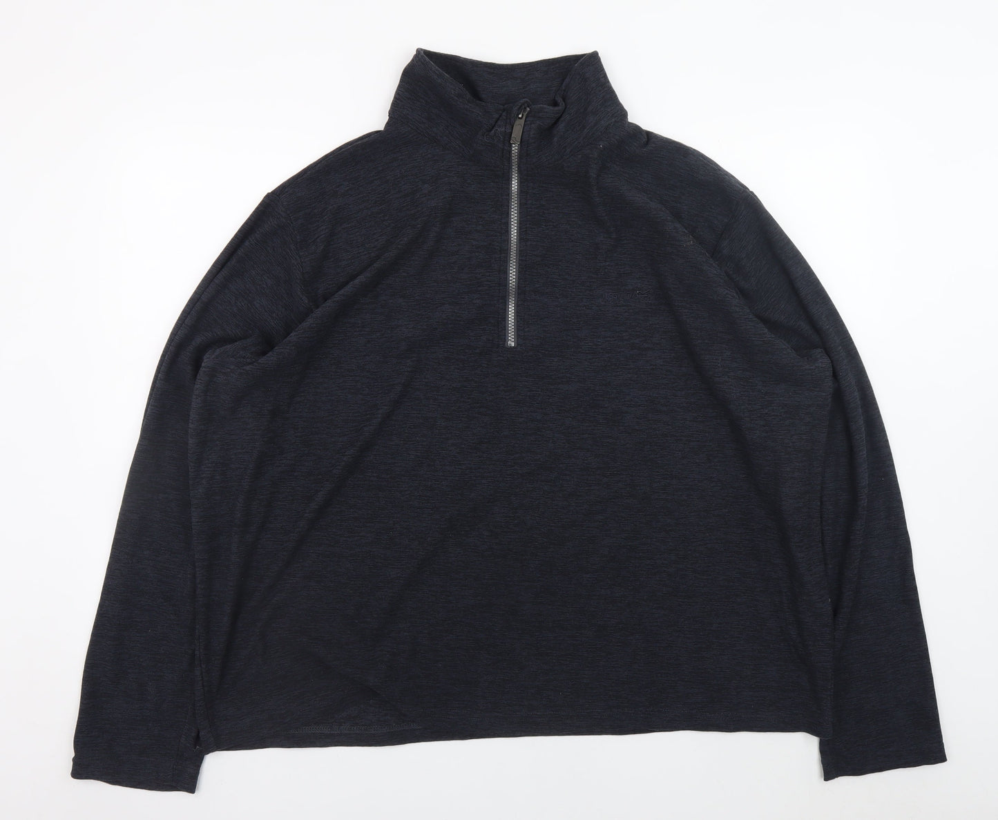 Regatta Men’s Black 3XL Lightweight 1/2 Zip Fleece Sweatshirt