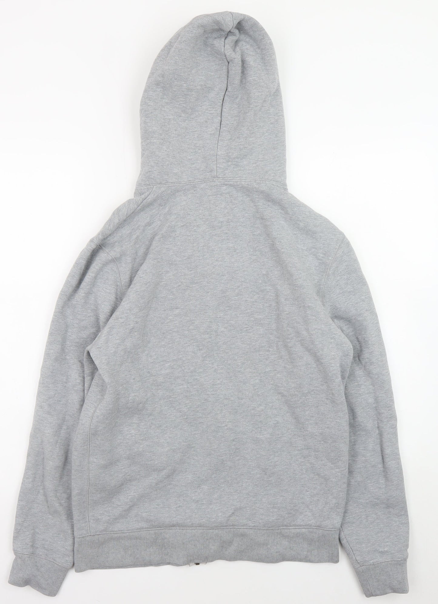 Jack Wills Men’s Grey Full Zip Hoodie M Regular Fit Cotton Blend