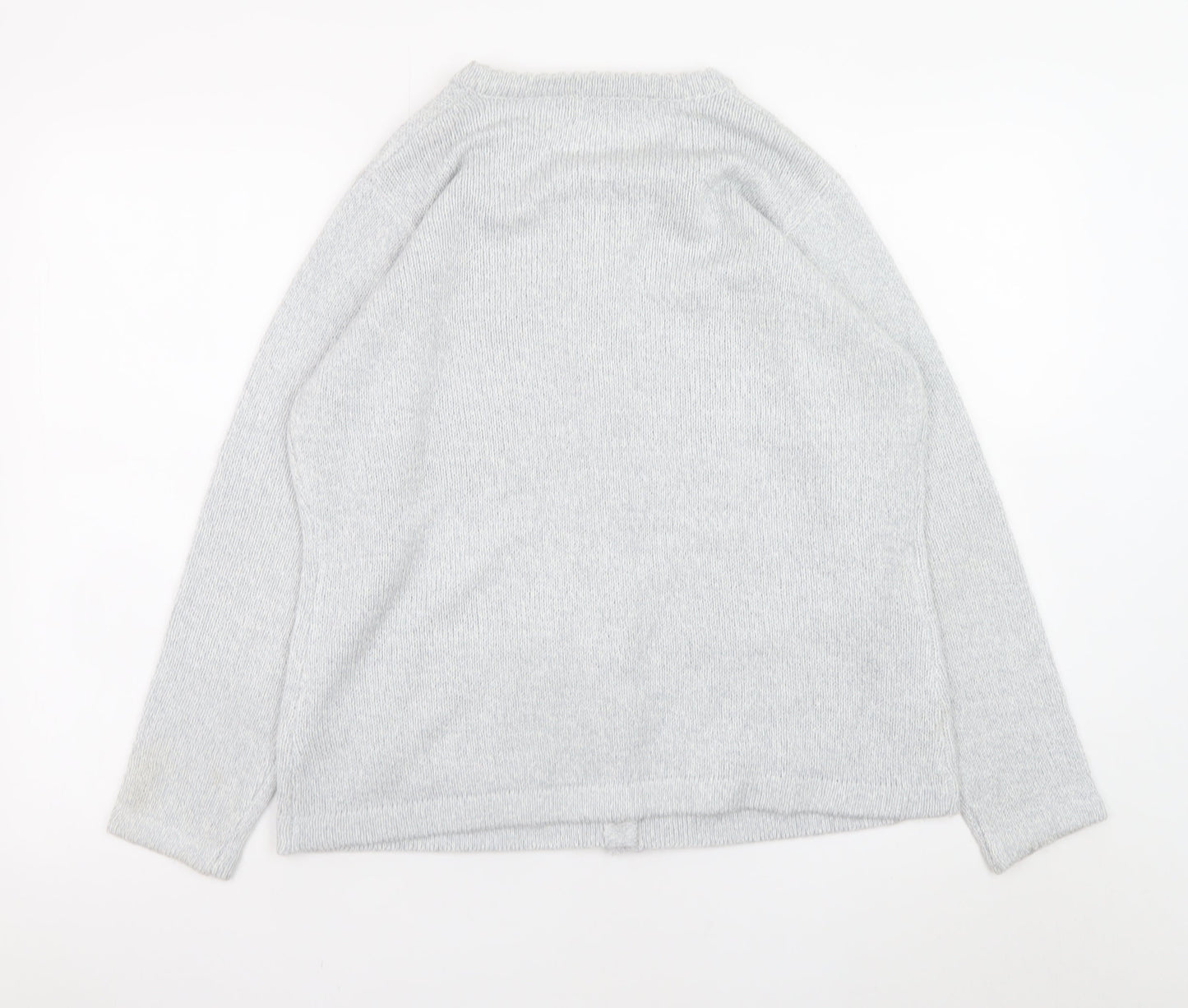 Honor Millburn Women’s Grey Cable-Knit Cardigan Size M 14-16