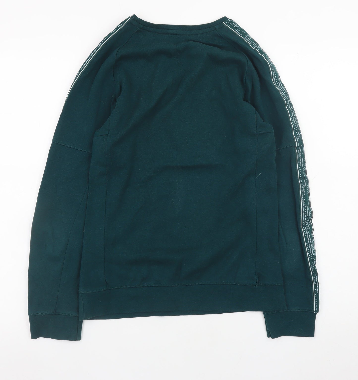 Breakout Women's Green XS Crew Neck Long Sleeve Sweatshirt