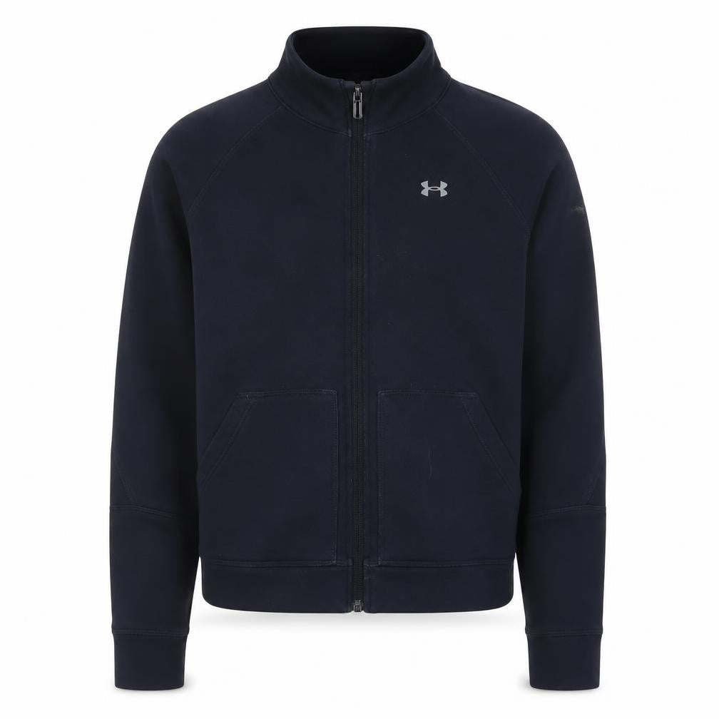 Under Armour Men's Black Full Zip Sweatshirt Size S Sports Fleece