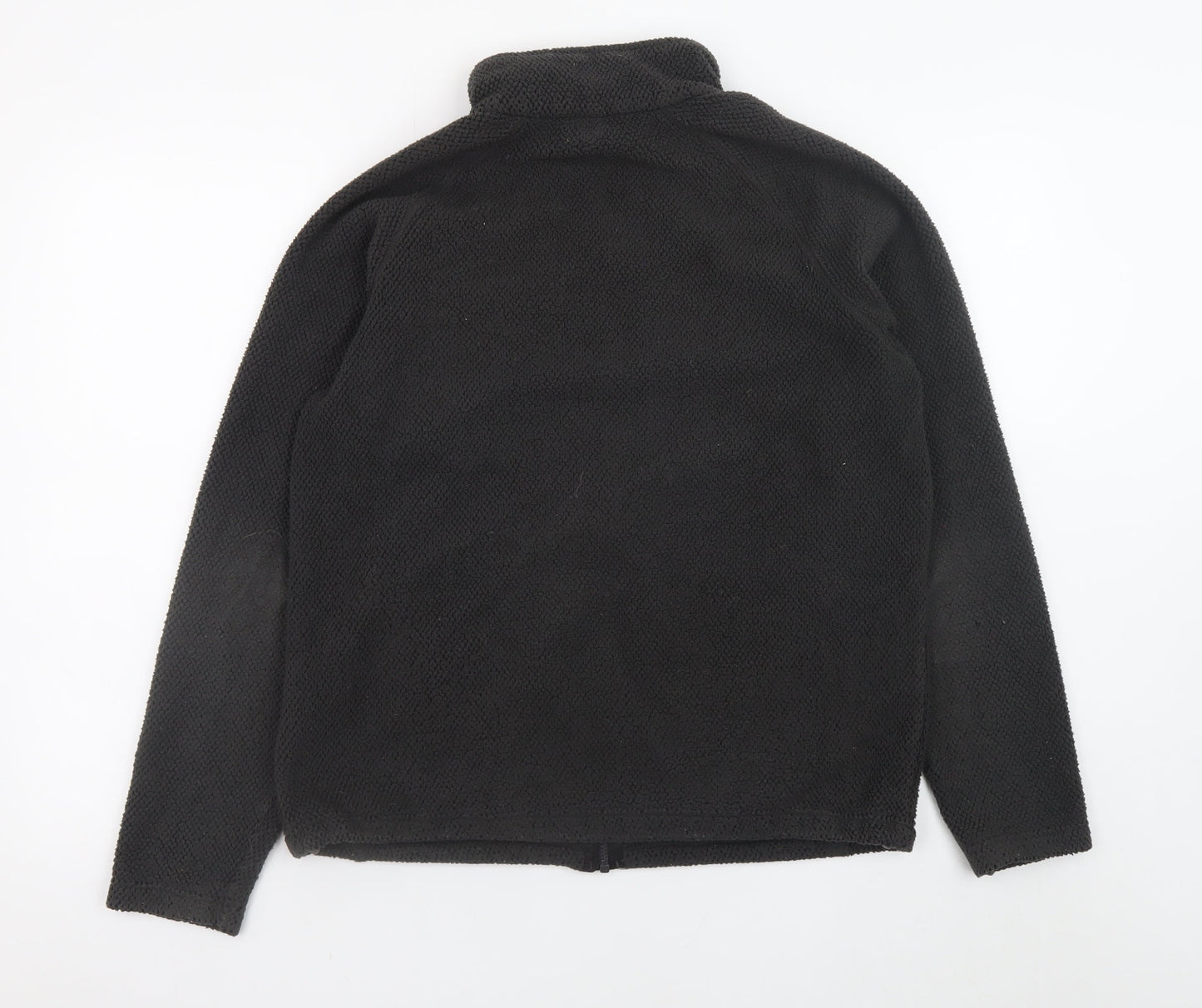 Craghoppers Men's Black Fleece Full Zip Outdoor Jacket Size S