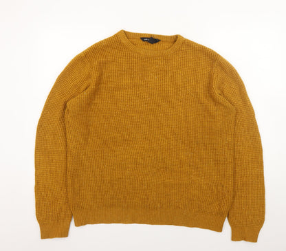Cedarwood State Women’s Brown Chunky-Knit Pullover Jumper M