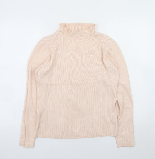 Atmosphere Women Beige Roll Neck Long Sleeve Pullover Jumper Size 20