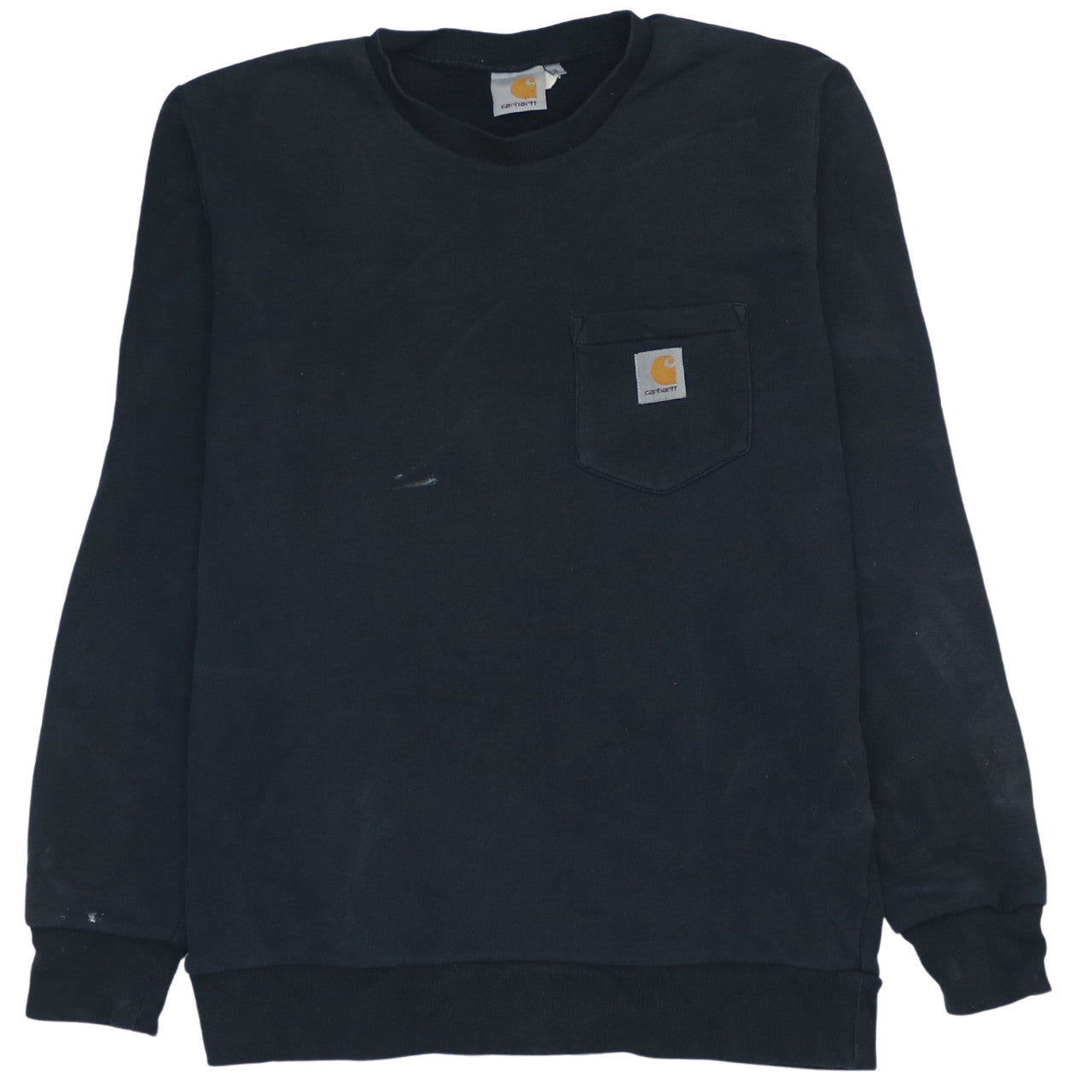 Carhartt Men's Black Small Regular Fit Crew Neck Sweatshirt