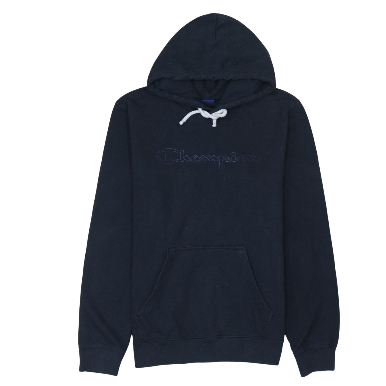 Champion Men's Blue Pullover Hoodie Medium Regular Fit