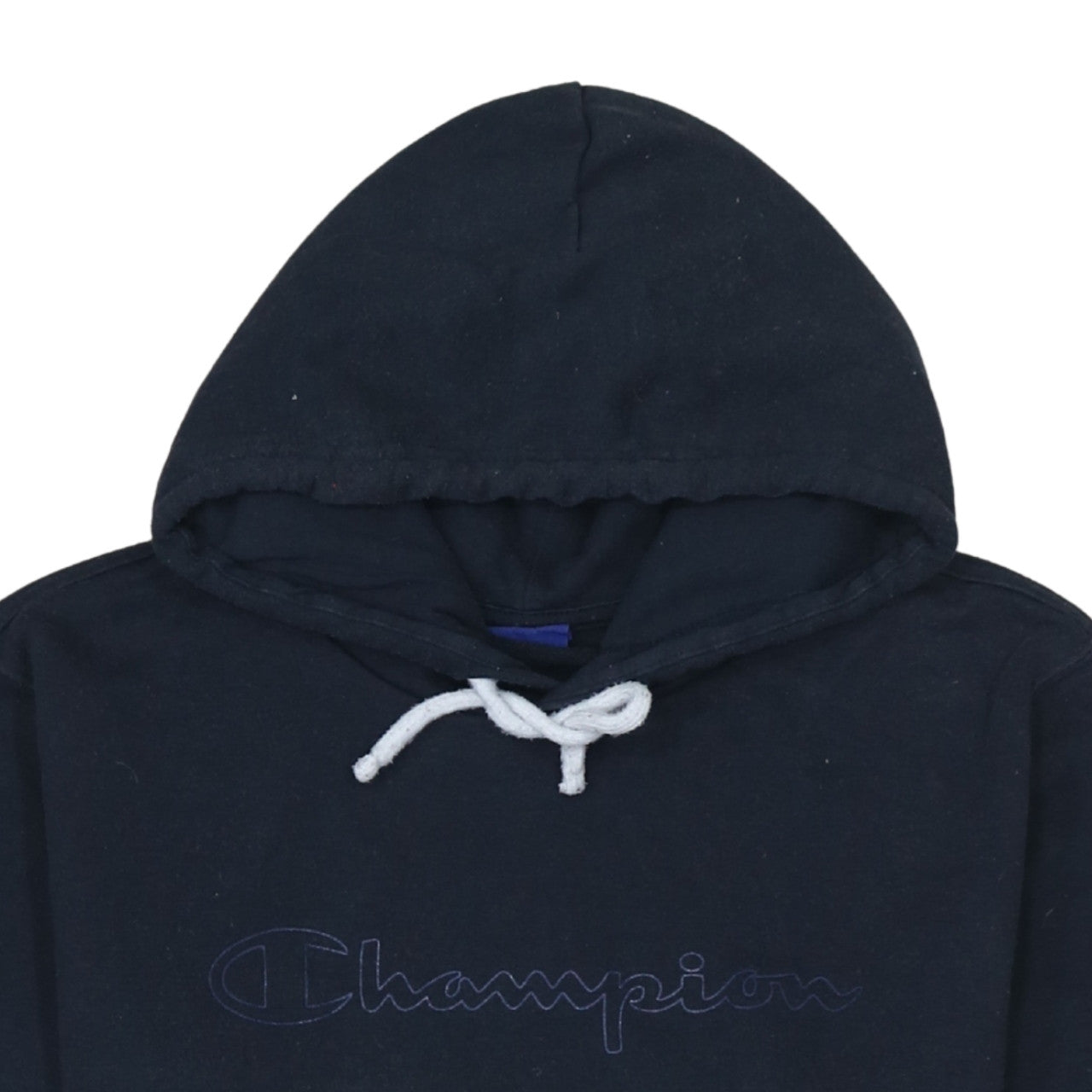 Champion Men's Blue Pullover Hoodie Medium Regular Fit