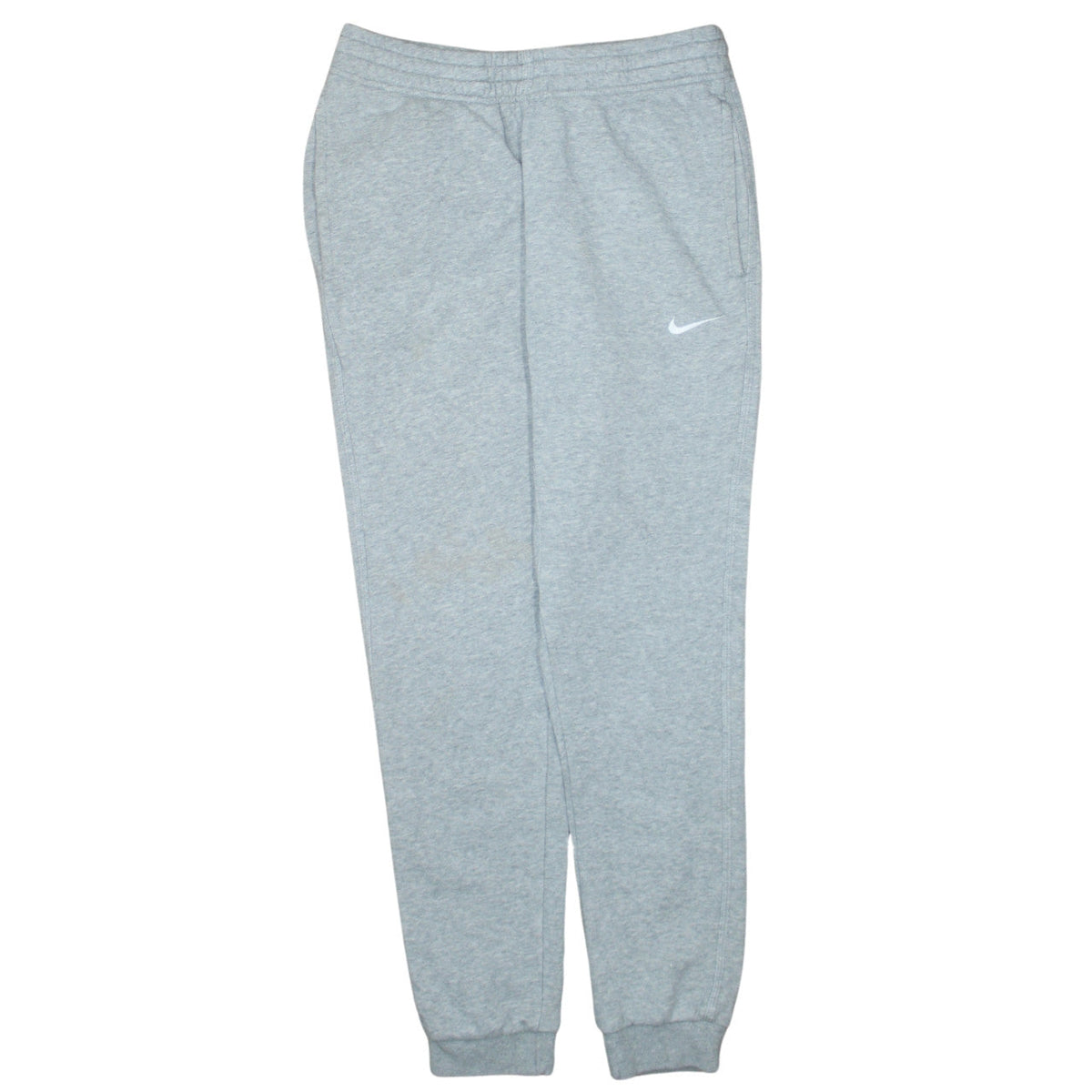 Nike Womens Grey Small Jogger Trousers Cotton Blend