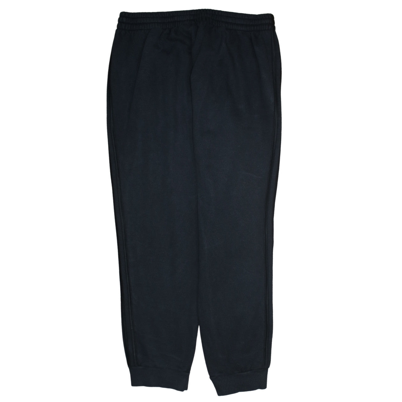 Adidas Men Black XL Jogger Sweatpants Cotton Fleece Trousers