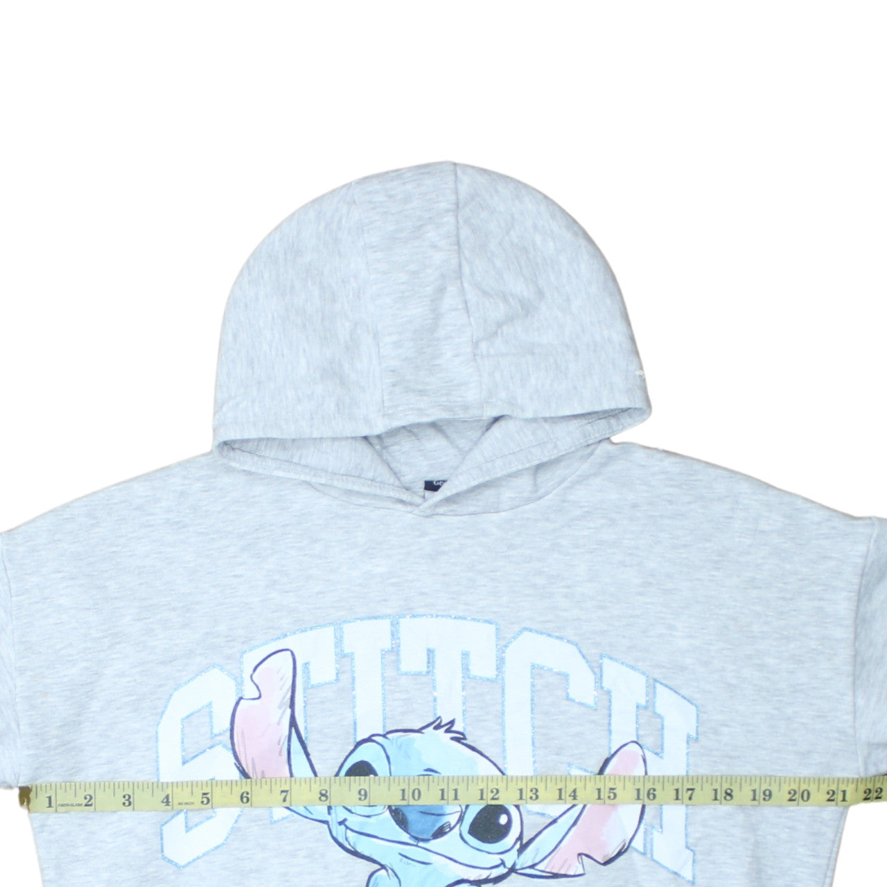 Disney Classics at George Girls Grey Stitch Hoodie 11-12 Years Pullover