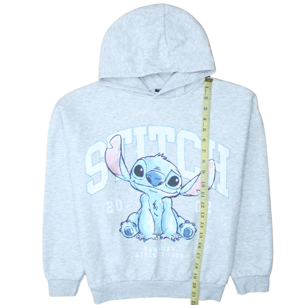 Disney Classics at George Girls Grey Stitch Hoodie 11-12 Years Pullover