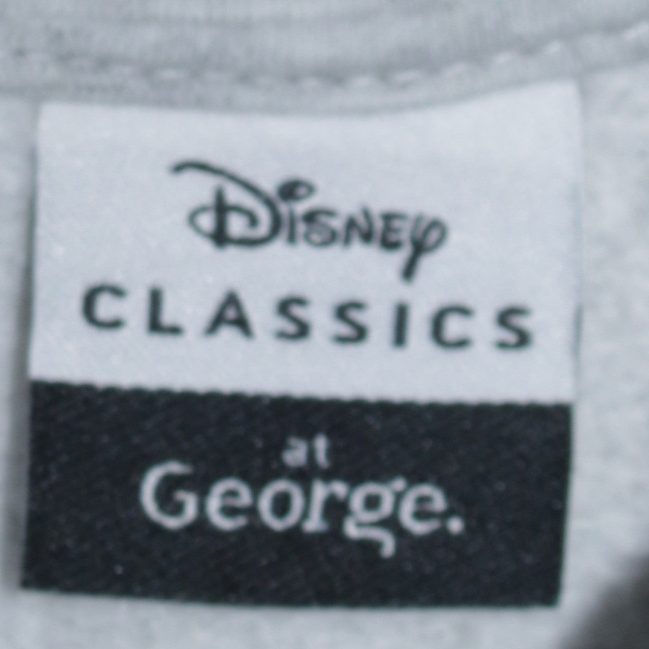 Disney Classics at George Girls Grey Stitch Hoodie 11-12 Years Pullover