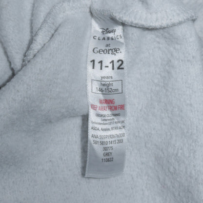 Additional view of Disney Classics at George girls’ grey stitch hoodie 11-12 years pullover