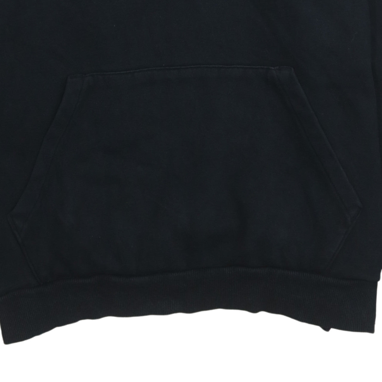 Puma Womens Black Large Pullover Hoodie with Logo Detail